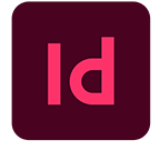 Logo d'Indesign en couleur