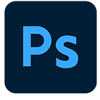 Logo de Photoshop en couleur